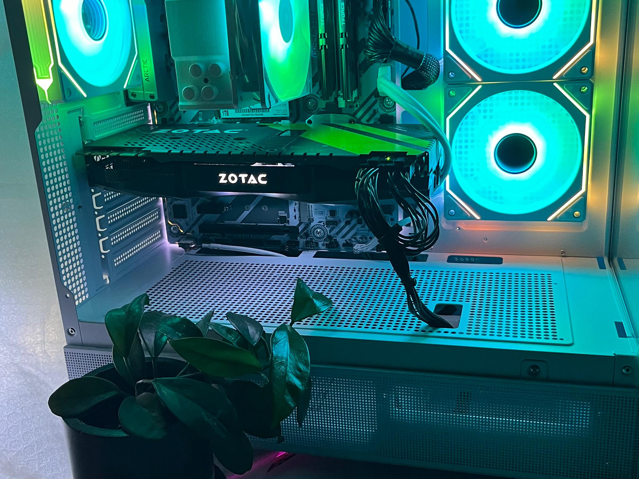 ❄️CUSTOM WHITE GAMING PC 🧊GTX 1070❄️i3 6100t🧊