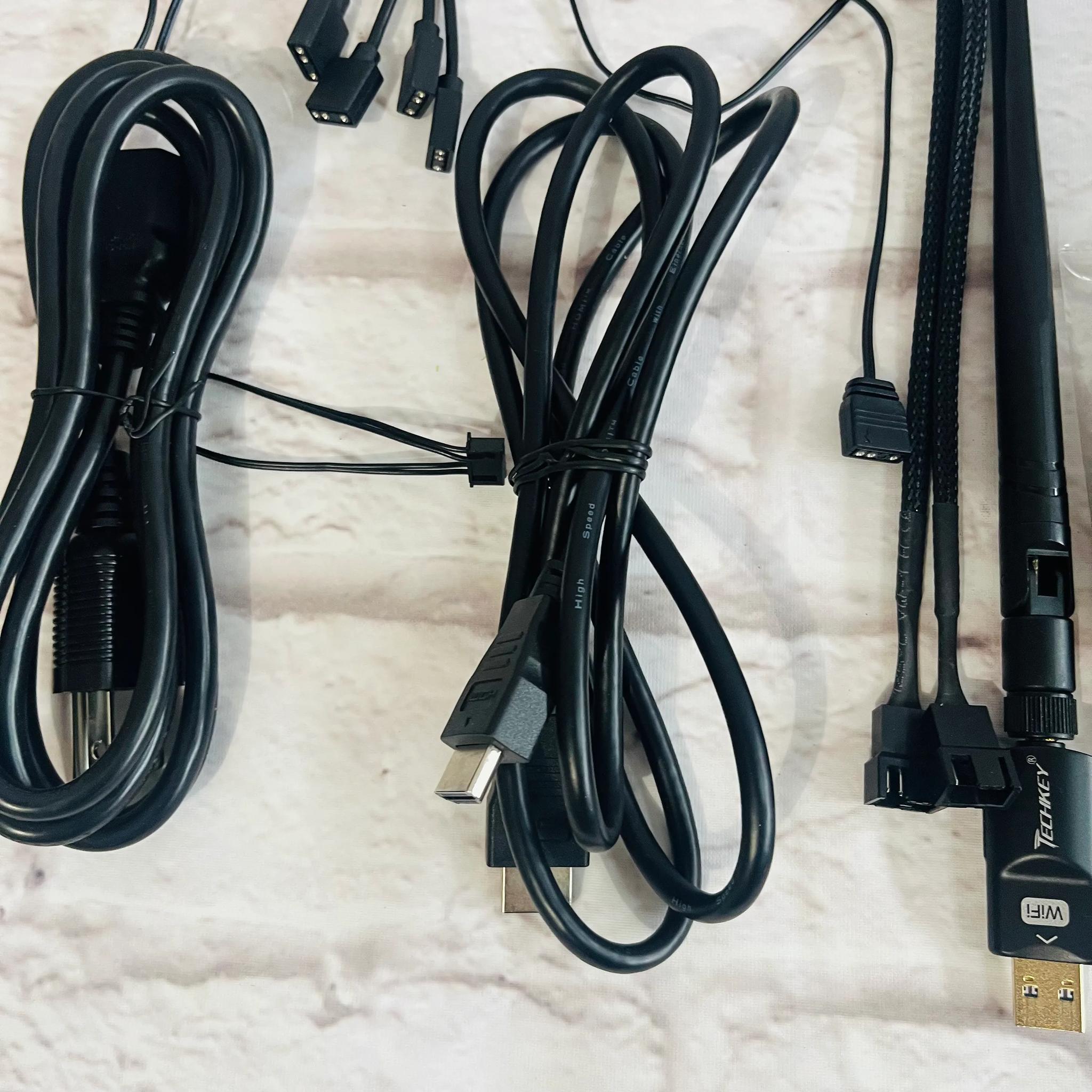 (SEE PICS) Random PC Cables and Accessories/1 WIFI Adaptor