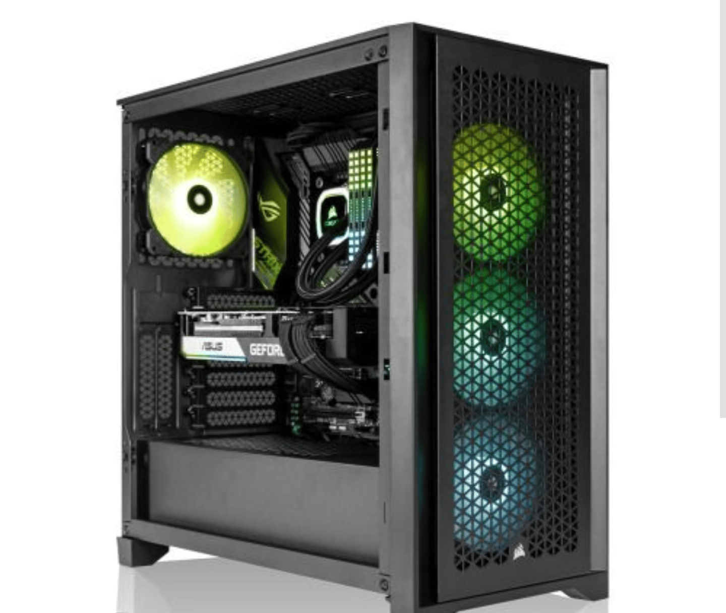 WATERCOOLED: 6600 8GB w/ Ryzen 5 3600x, 500gb SSD, 16GB RGB RAM, Watercooled, WIN 10 pro 