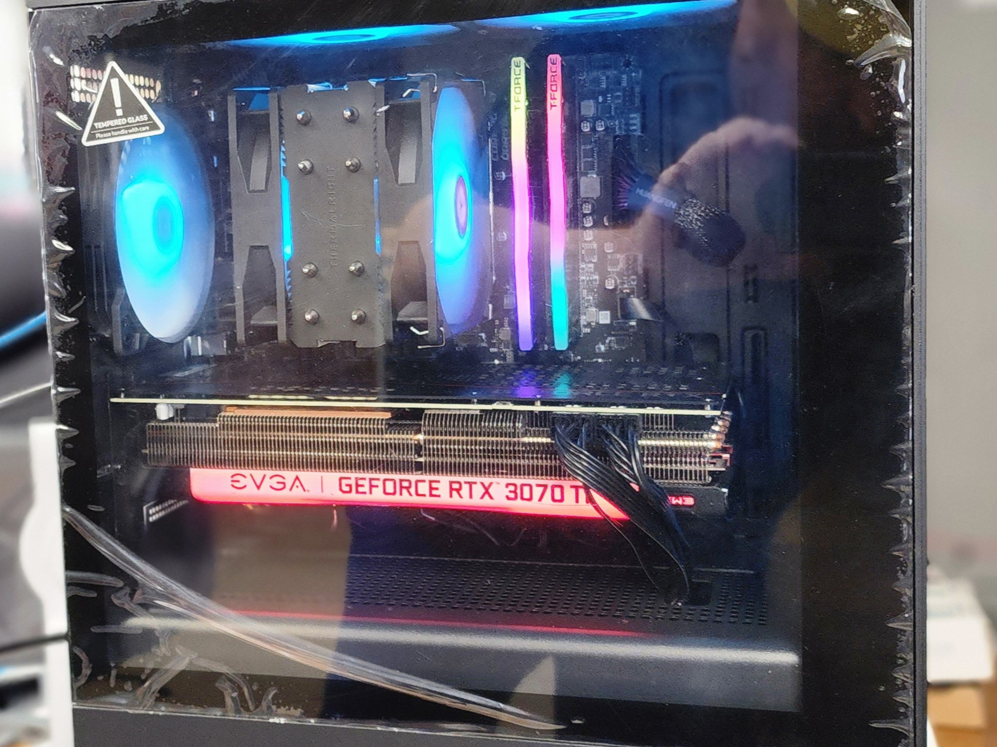 Gaming PC | Ryzen 7 5700x 8-Core | EVGA FTW3 GeForce 3070 TI | DDR4 16GB 3600 | Win 11 Computer