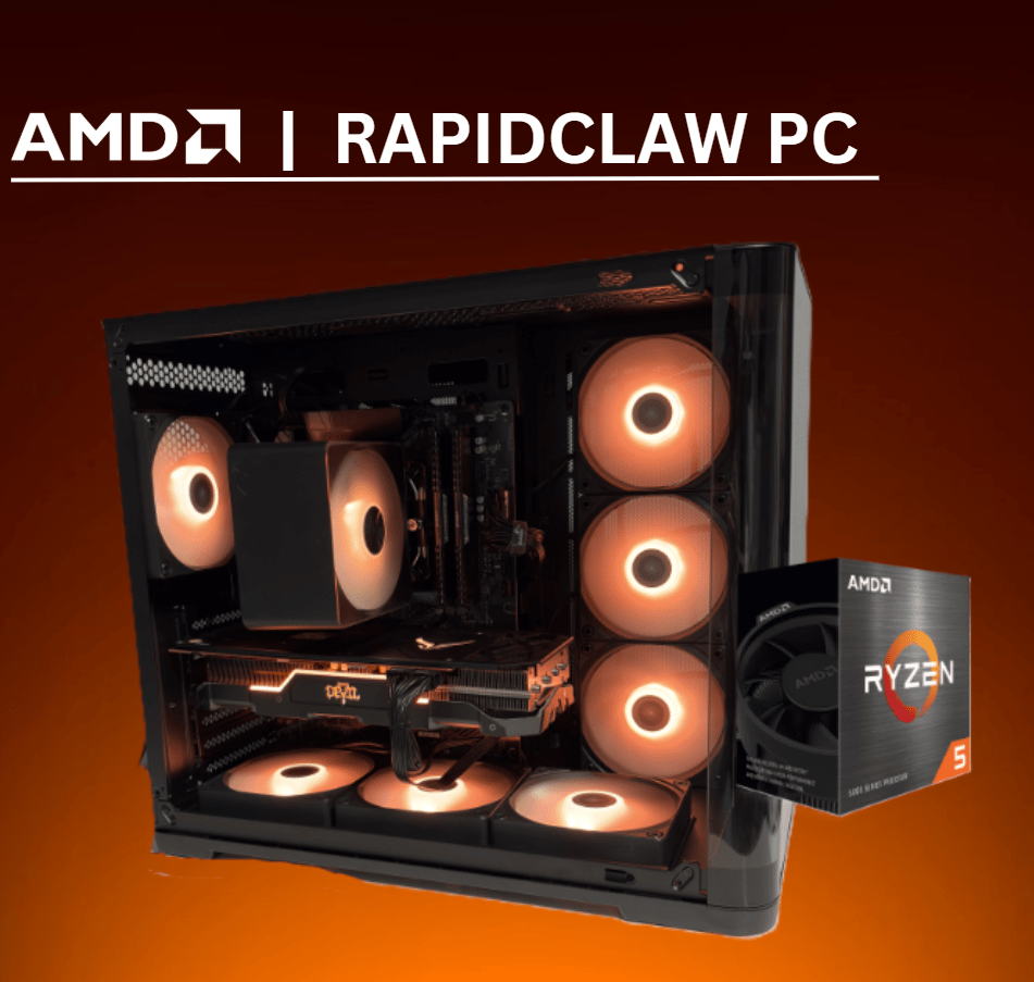 Apex Series Gaming PC / Ryzen 5 + RX 5700 XT / NVMe SSD / Ready to Play!