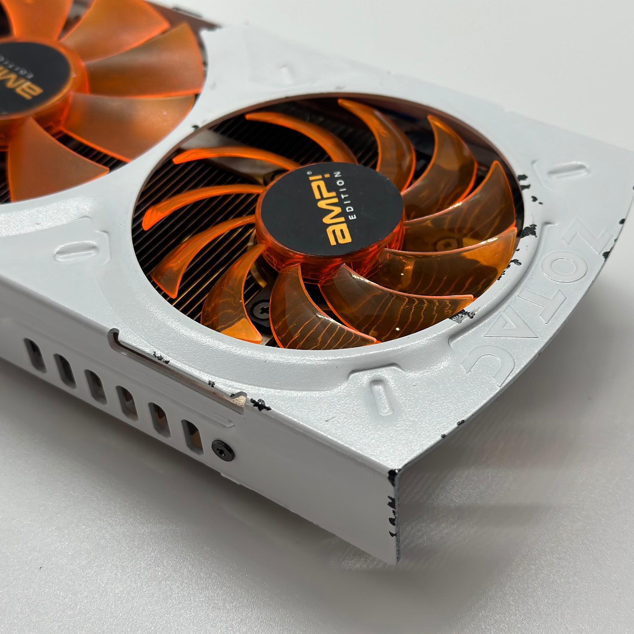 Painted GTX 780 Zotac amp Heatsink