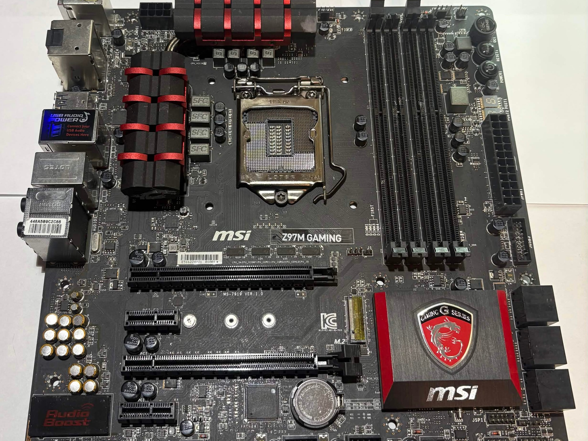 MSI Z97M Gaming LGA1150 Micro-ATX Motherboard | Intel 4th/5th Gen | Fully Tested
