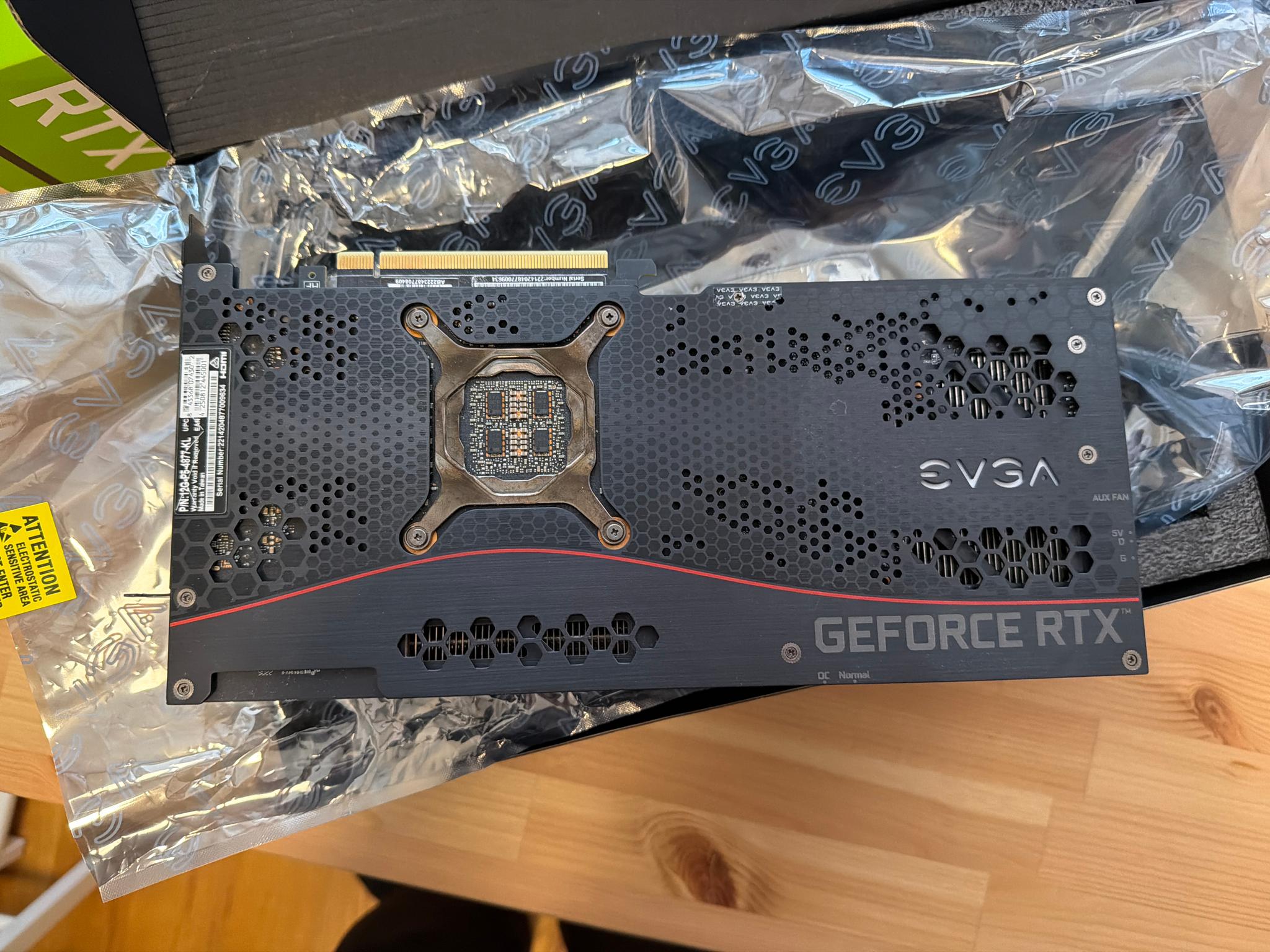 EVGA FTW3 ULTRA HYBRID GAMING GeForce RTX 3080 12GB
