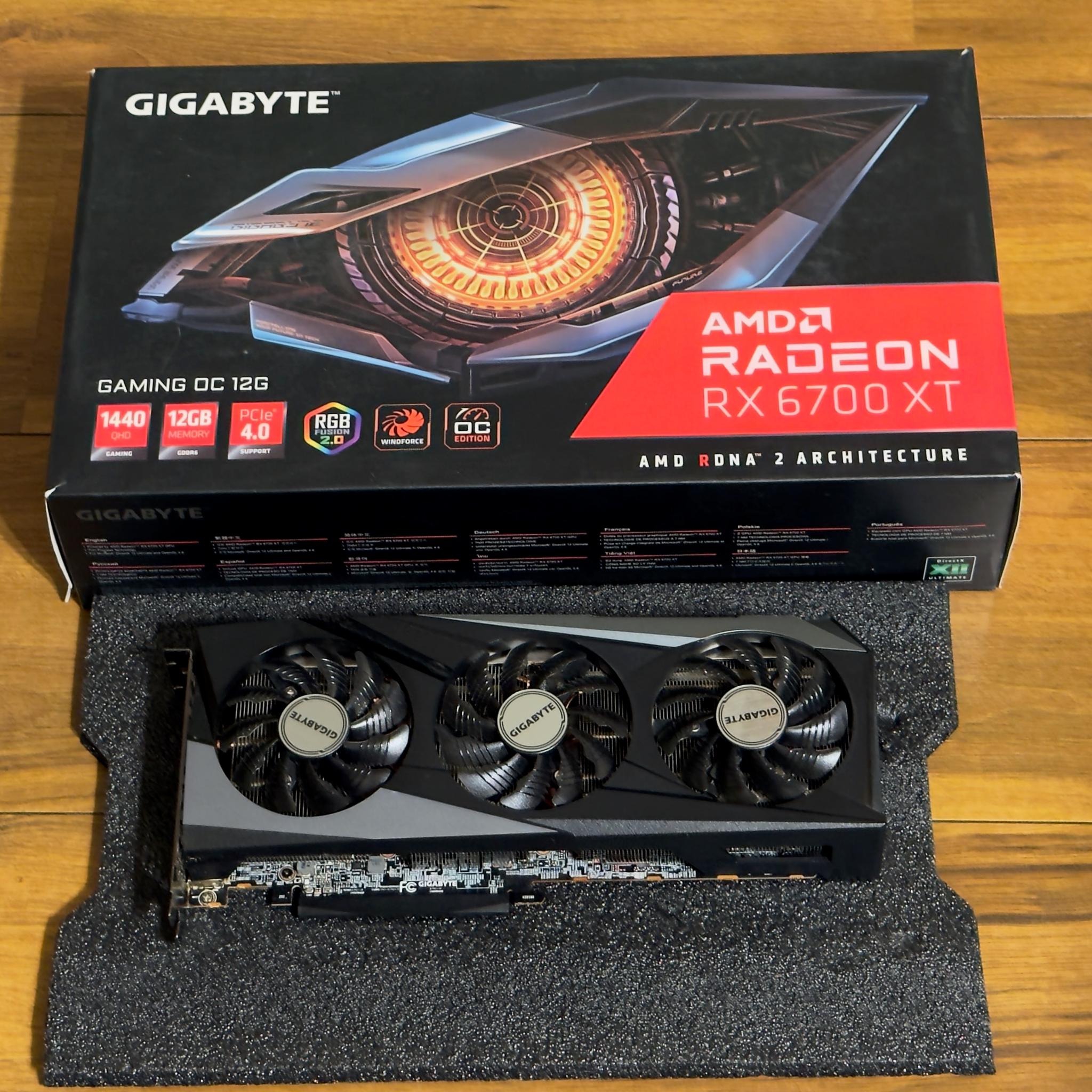 Gigabyte GAMING OC Radeon RX 6700 XT