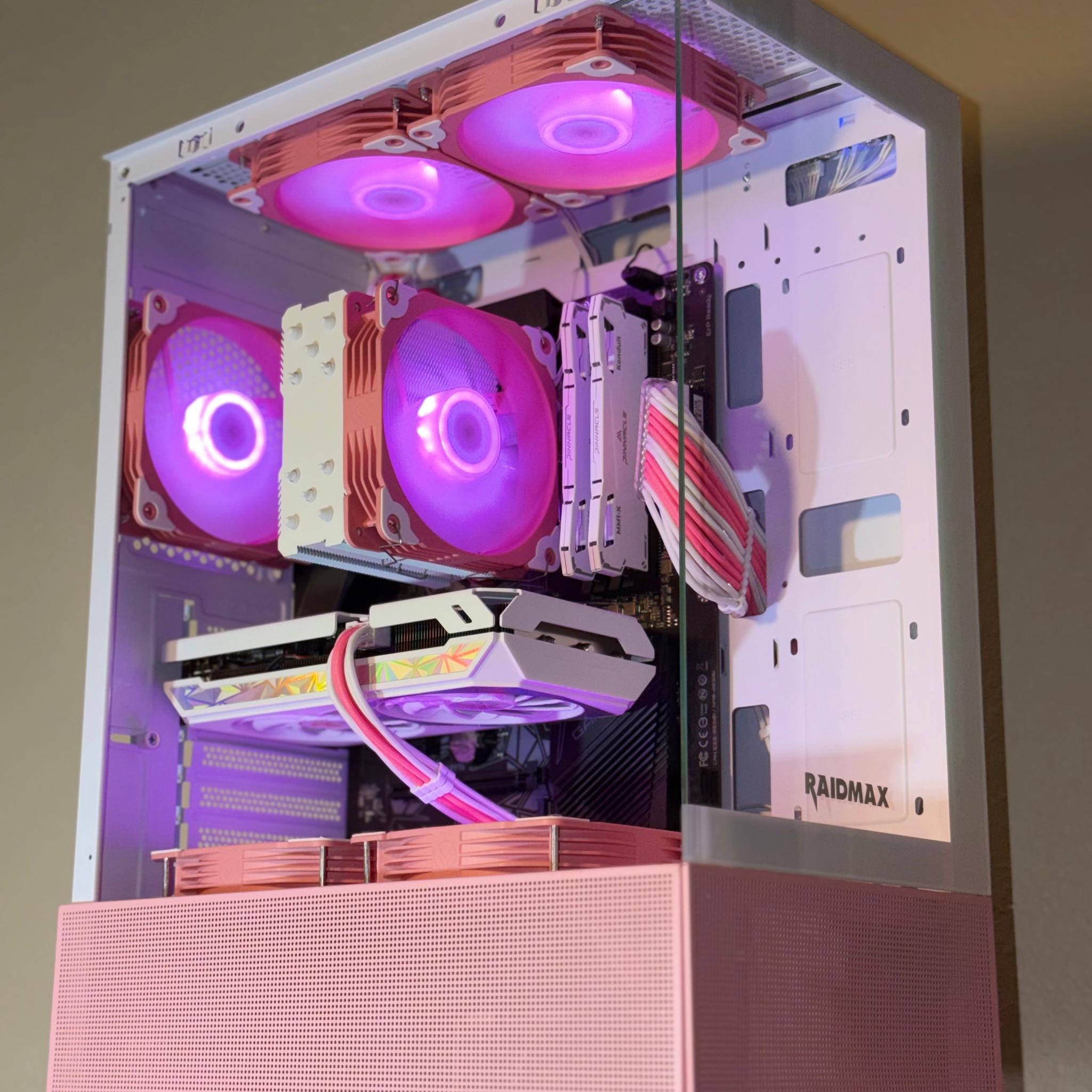 🌸Sakura | Pink Gaming pc | Ryzen 5 RTX 3060🌸