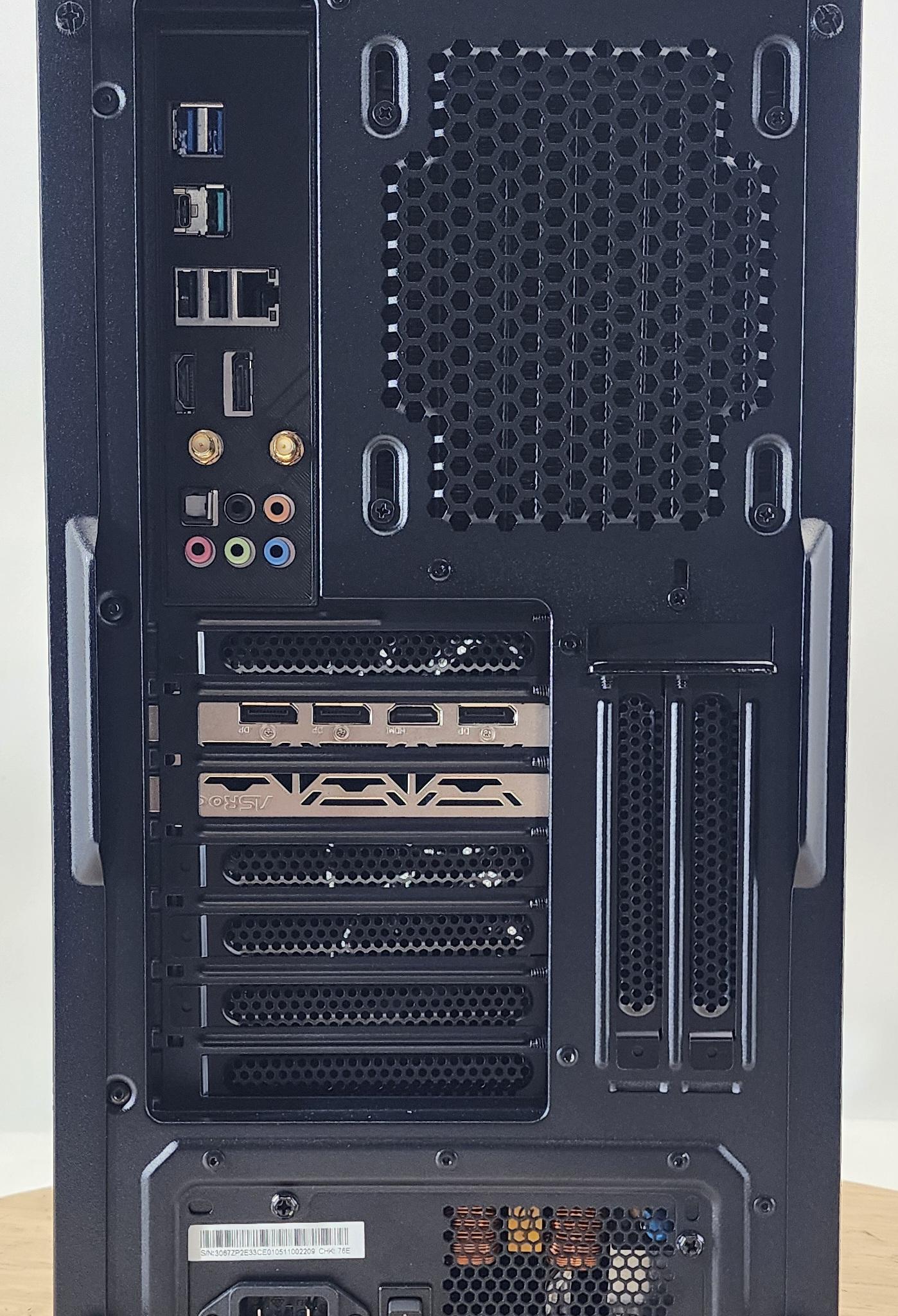 Gaming PC Ryzen 7 5700X 16GB RAM 500GB SSD RX 7600 8GB Windows 11 Computer