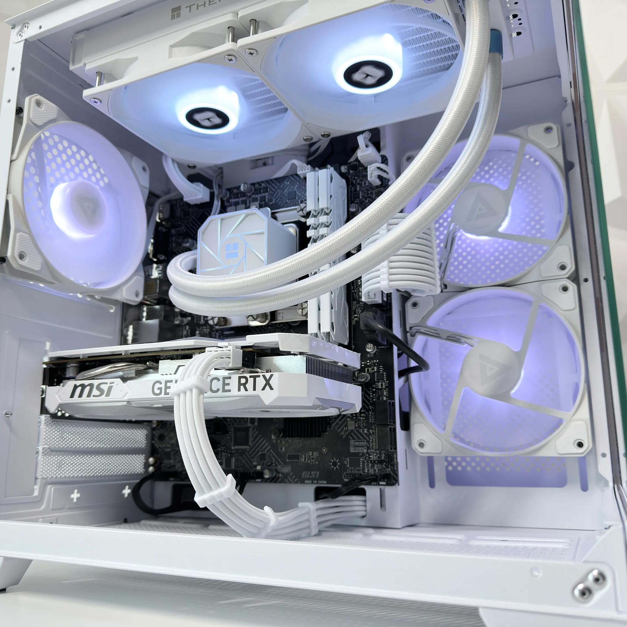 Liquid Cooled Gaming PC❄️Nvidia RTX 4060 8GB❄️Intel 13100F❄️16GB DDR4❄️1TB NVME