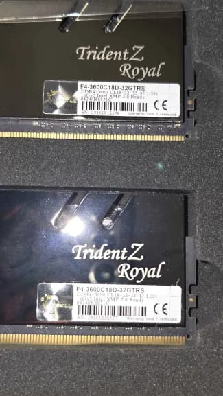 CPU/MB/RAM Combo AMD 5800x Asus ROG STRIX B550F GSkill TridentZ Royal 64GB 3600 DDR4