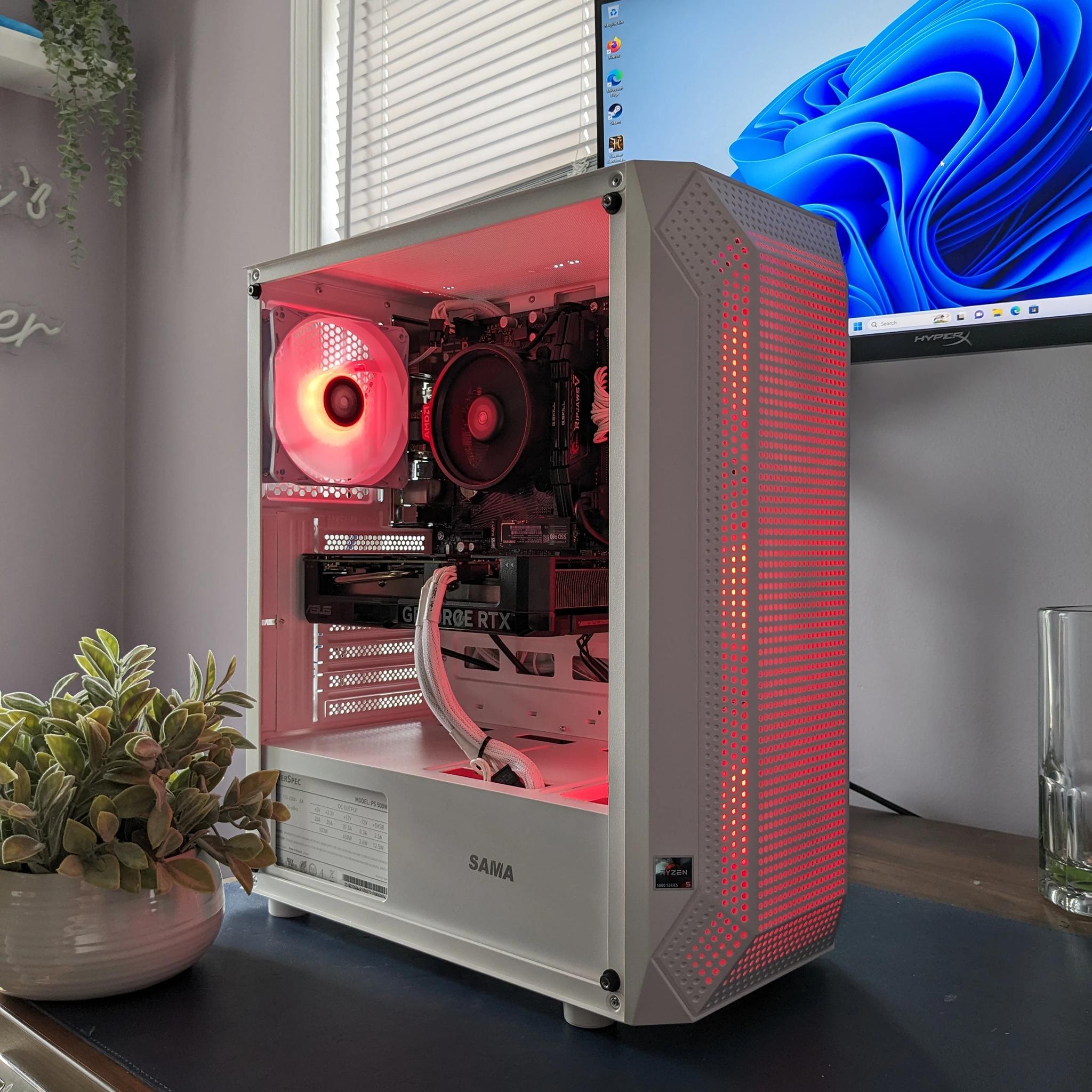 "Claymore" Class Gaming PC (Ryzen 5 5500 + RTX 4060)