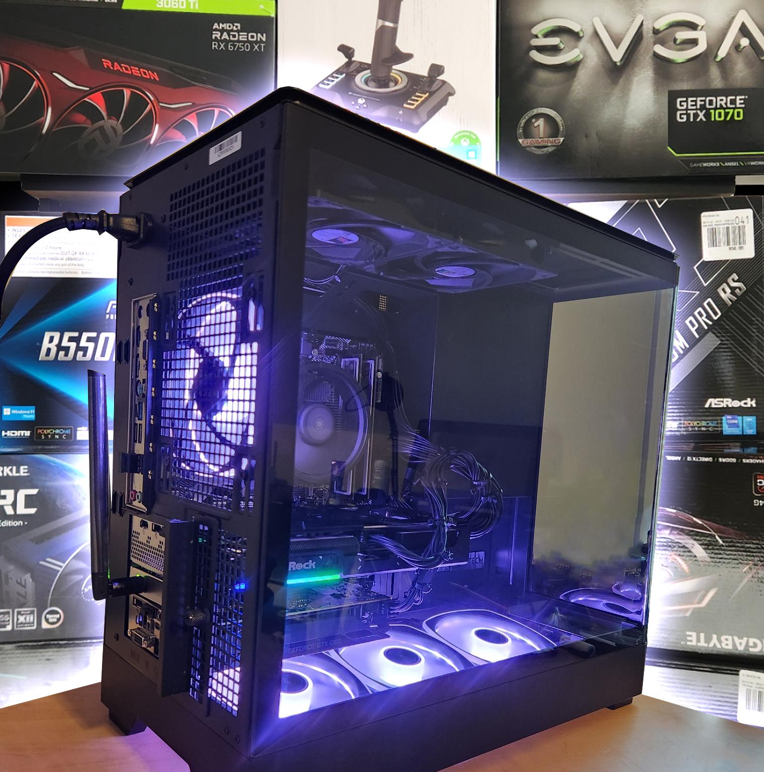 Ryzen 5 3600, Intel Asrock Challenger b570, 32Gb ram, 1Tb nvme ssd