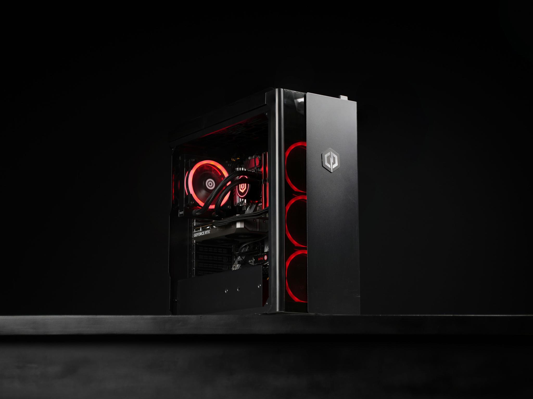 \ CF-01 / RTX 5060 Intel Core i7 10700K 16GB .5TB Windows 11 Gaming PC Powerhouse
