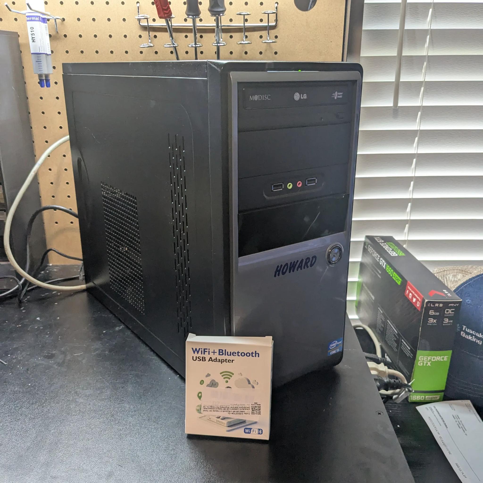 Minecraft/Roblox/Office Custom Tower | i5-3550, 16GB RAM, 480GB SSD, GTX 750, Win10, WiFi