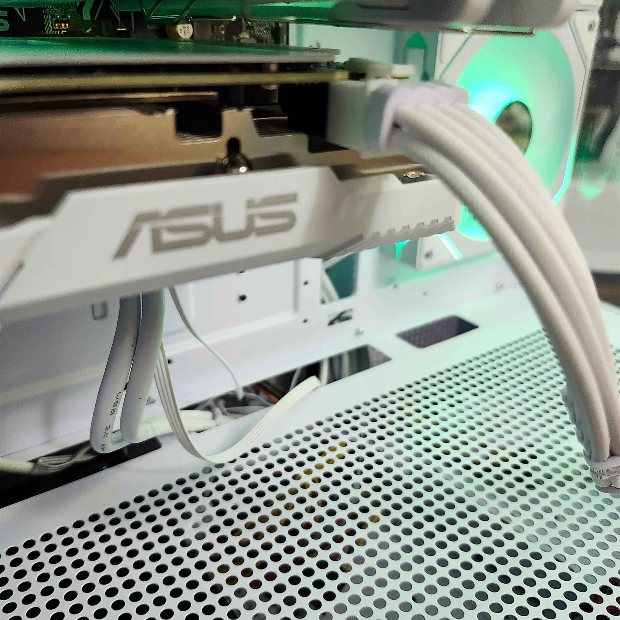 🤍All white Gaming/Streaming 1440p Beast PC RTX 3060 12GB  Ryzen 5 5600 | 16GB RAM | 1TB NVME | WiFi