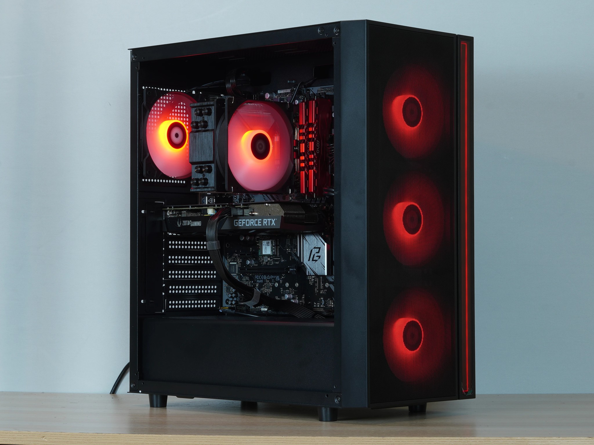 🚩Fang🚩 RTX 3060, Ryzen 5 5500, 16GB DDR4 RAM, 1TB SSD w/ Wifi | 1080p Gaming PC |