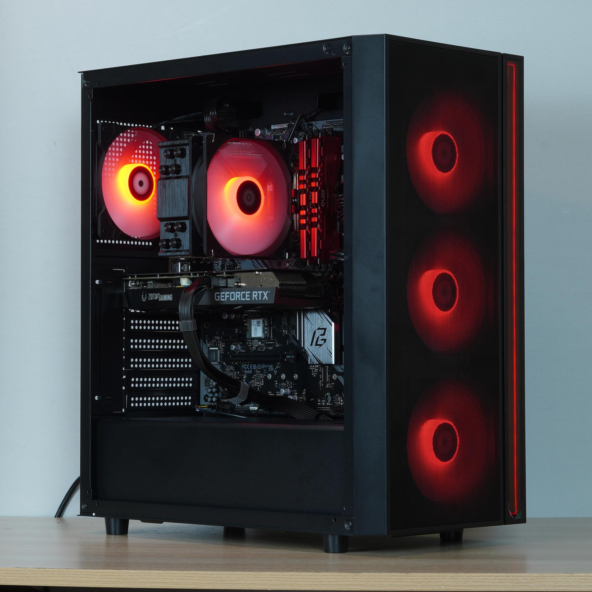 🚩Fang🚩 RTX 3060, Ryzen 5 5500, 16GB DDR4 RAM, 1TB SSD w/ Wifi | 1080p Gaming PC |