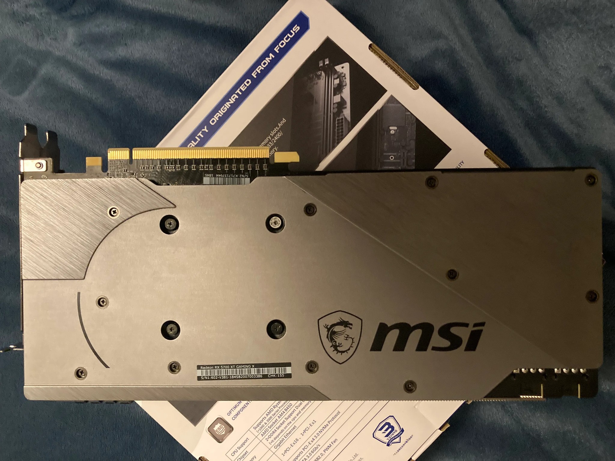 MSI RX 5700 XT Gaming X 8GB Graphics Card