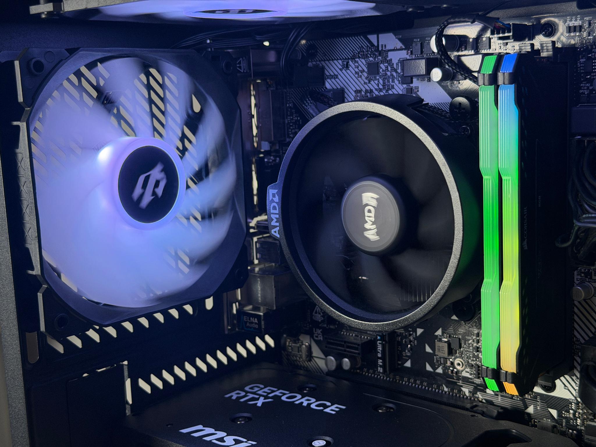 🐼Panda 🐼 ||  RTX 5050 ( = 4060) | Ryzen 5 4500 | 16gb RGB RAM | 1TB SSD - WiFi, ...