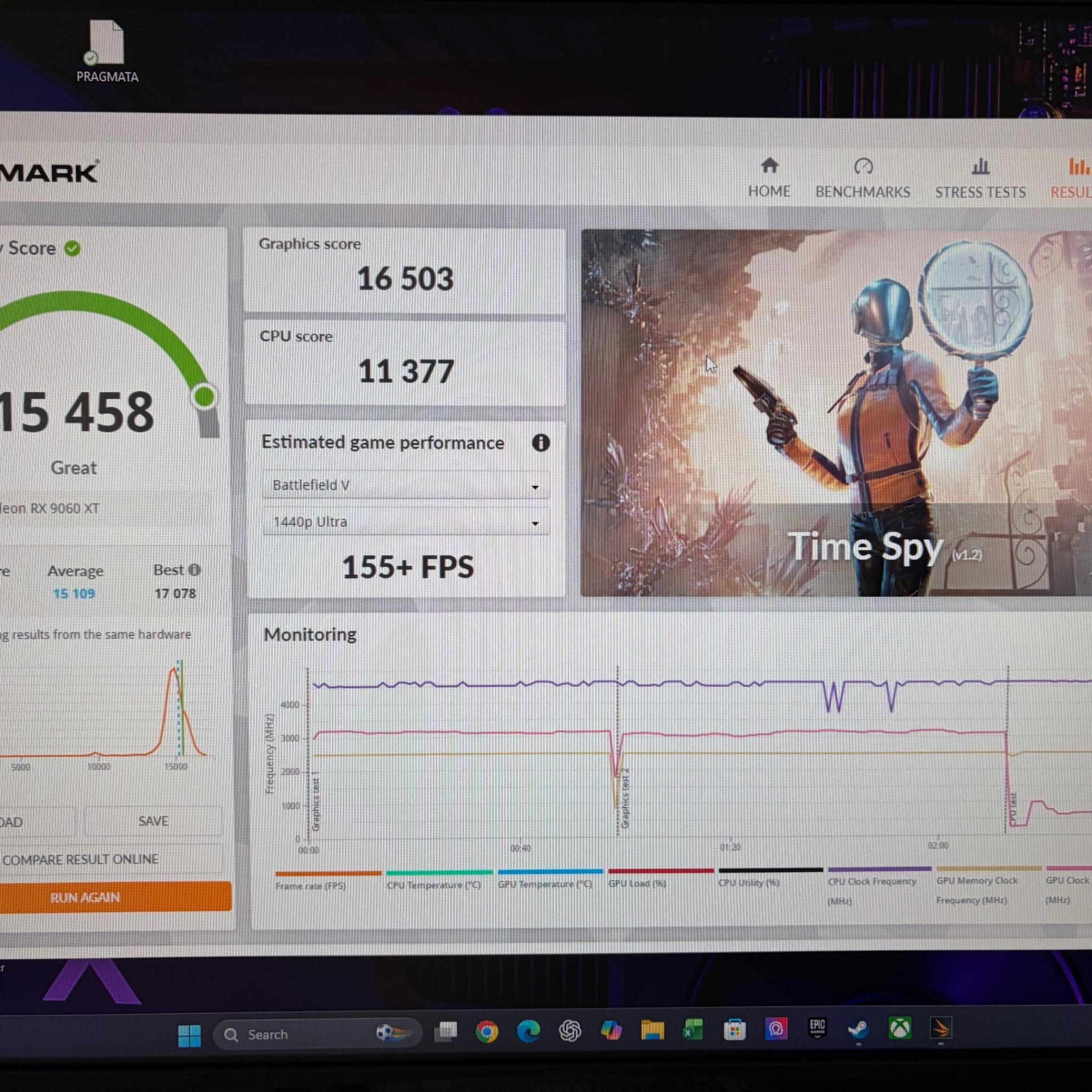 RX 9060 XT 16GB | Ryzen 7 5700X | 32GB RAM | 1.5TB NVMe | Wi-Fi | ARGB