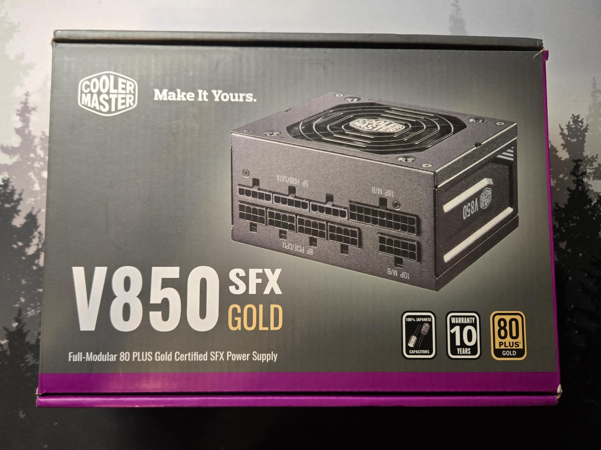 Cooler Master V850 SFX Gold Full Modular (Black Edition) (+Custom Cables)