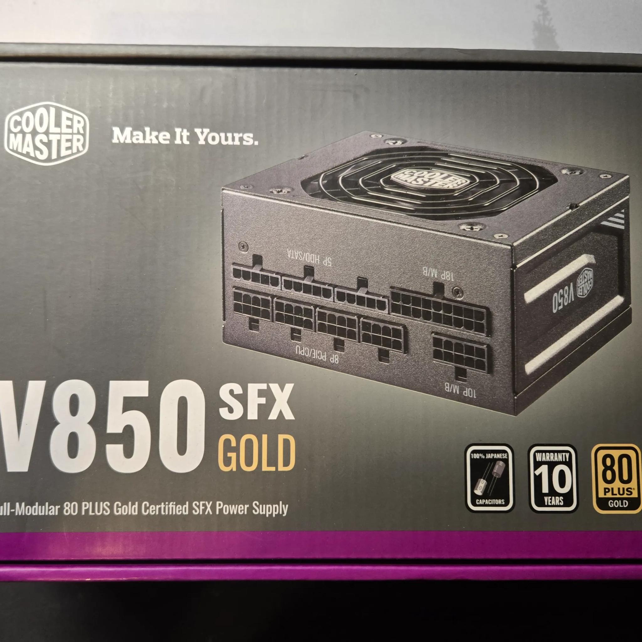 Cooler Master V850 SFX Gold Full Modular (Black Edition) (+Custom Cables)