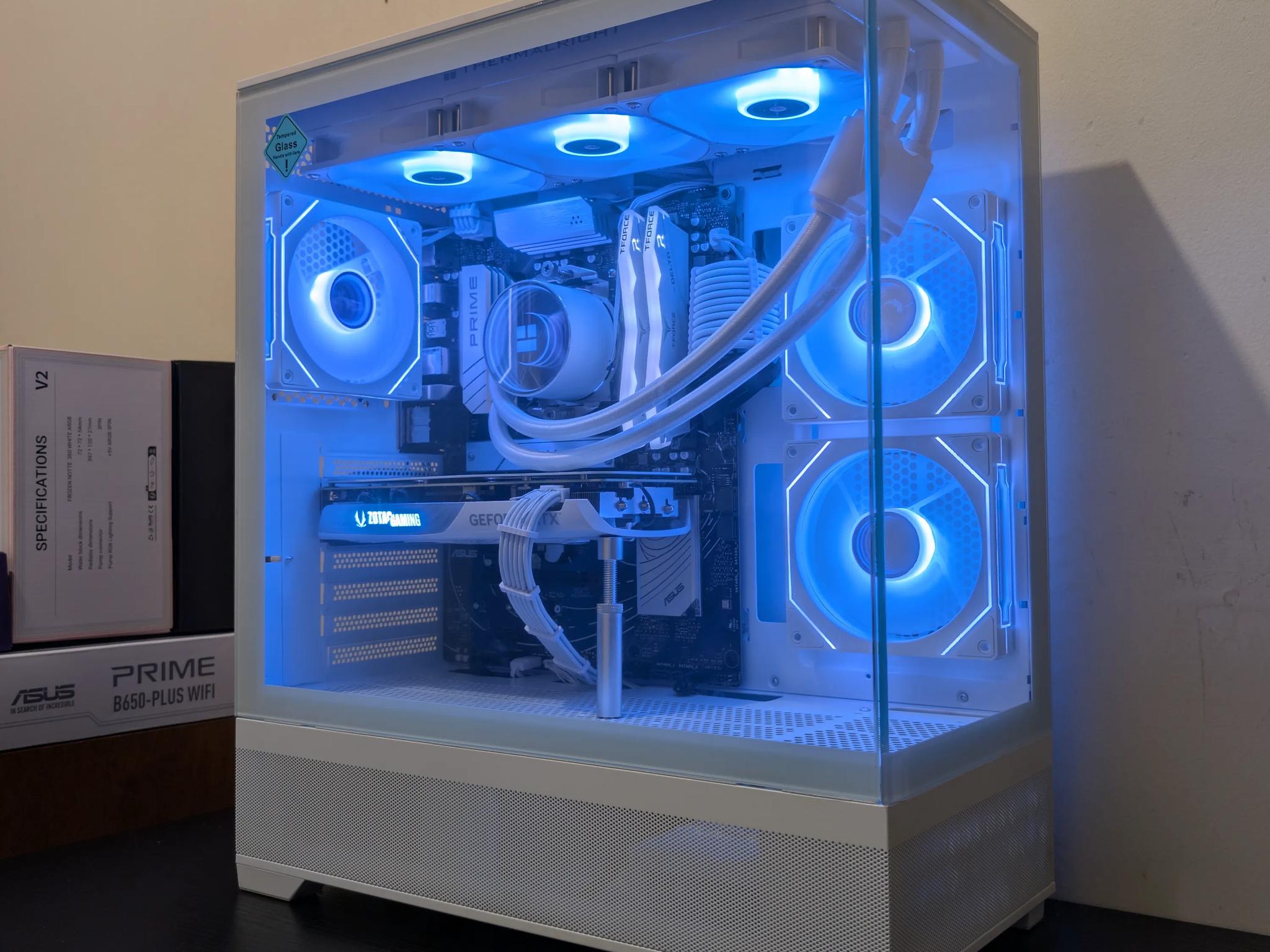 🦢4K Gaming Beast | RTX 4070 Super | Ryzen 7 7700 | 1TB SSD | 32GB RAM | WiFi 6 & Bluetooth🦢