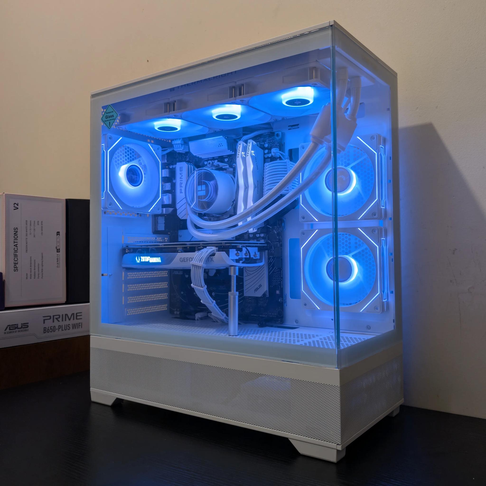 🦢4K Gaming Beast | RTX 4070 Super | Ryzen 7 7700 | 1TB SSD | 32GB RAM | WiFi 6 & Bluetooth🦢