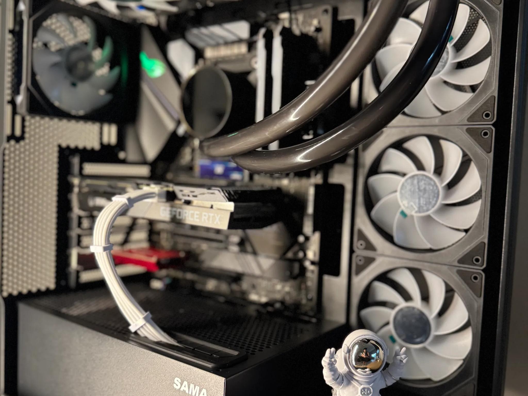 🖤BLACKOUT🖤 Zotac RTX 3060 TI|Ryzen 7 5700X3D|32GB RAM|1TB M.2||WIFI|ARGB Fans + Cooler|
