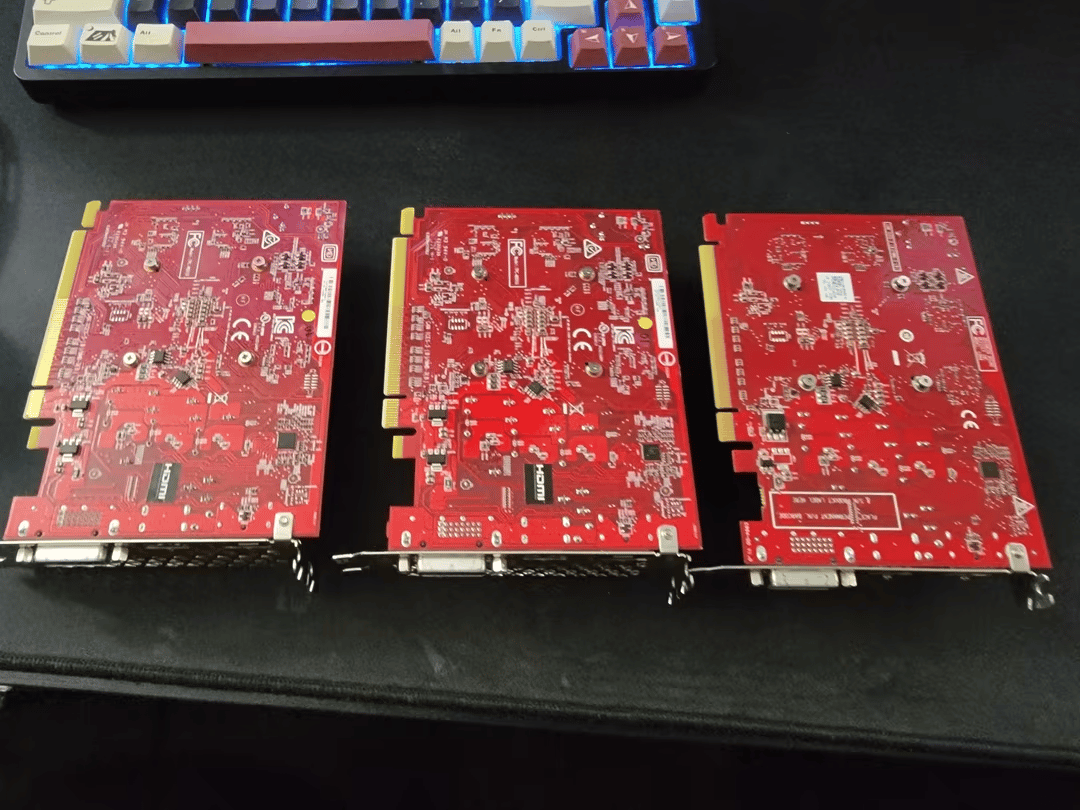 GPU LOT: 2 x OEM RX 460 2GB + 1 OEM RX 560DE 2GB Graphics Cards