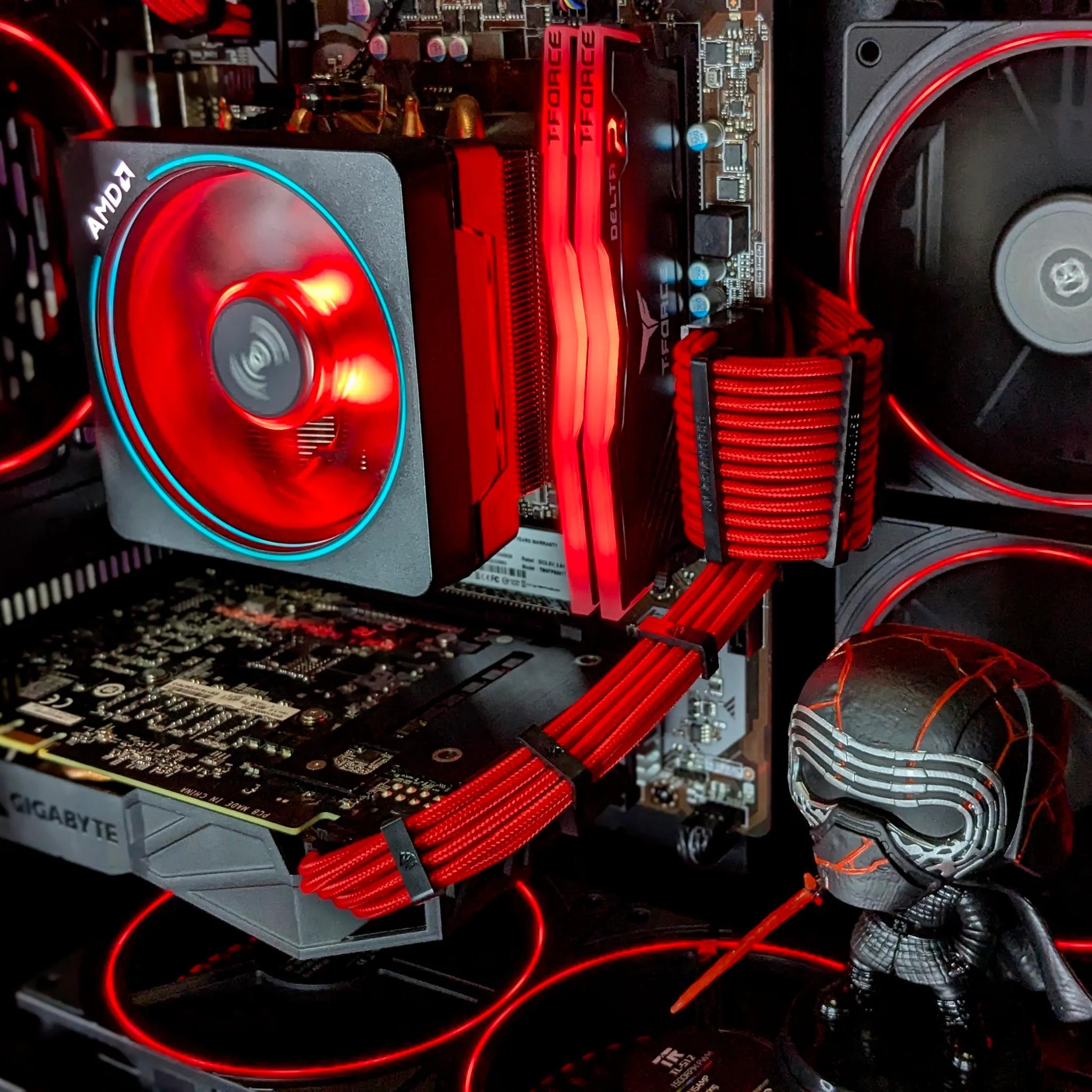 🔴The Supreme Leader⚫️GTX 1080 8GB⚫️Ryzen 5⚫️16GB TFORCE RAM⚫️1TB NVMe⚫️Windows 11(Fully Activated)