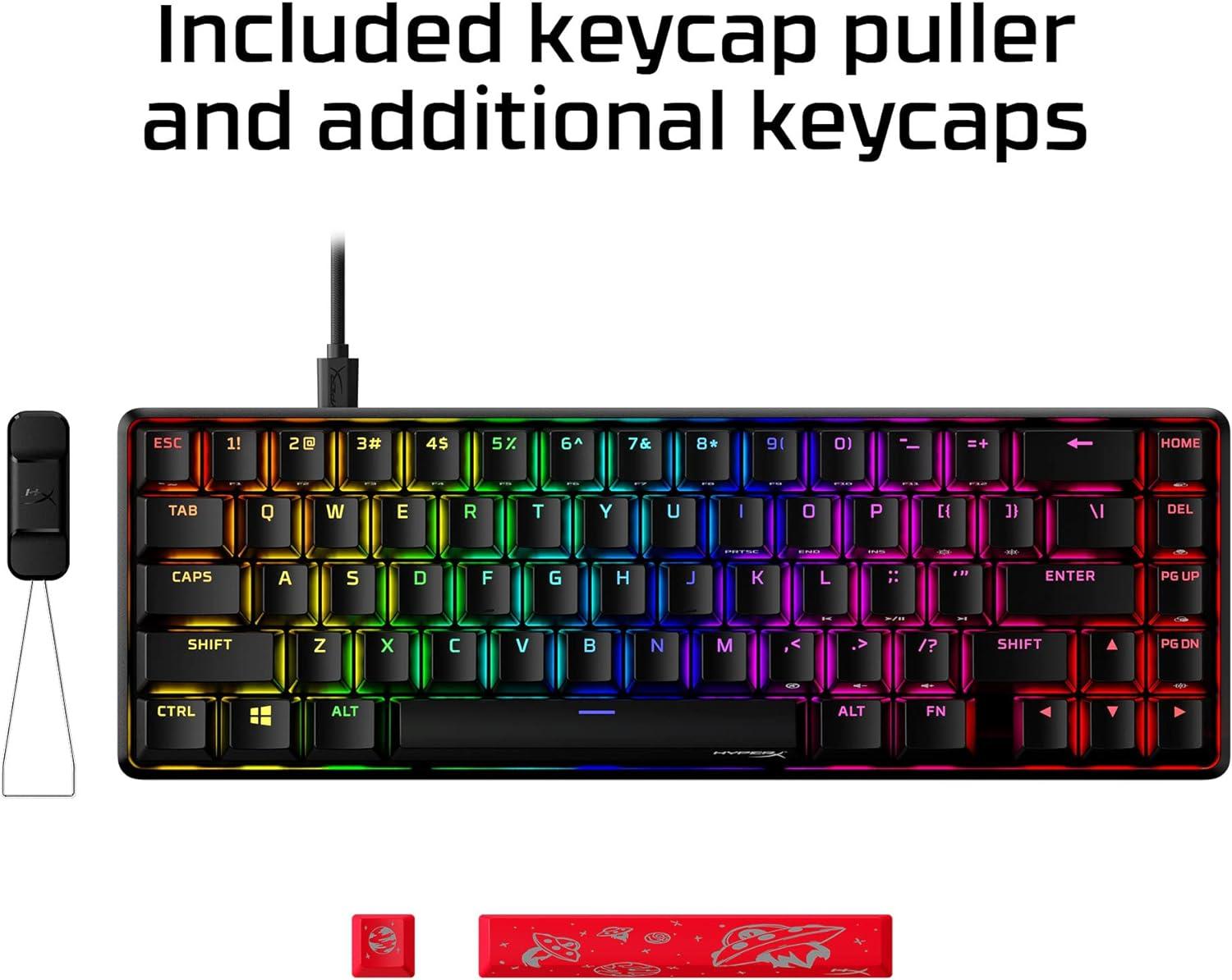 HyperX Alloy Origins 65 Mechanical Keyboard - Red Linear - NEW