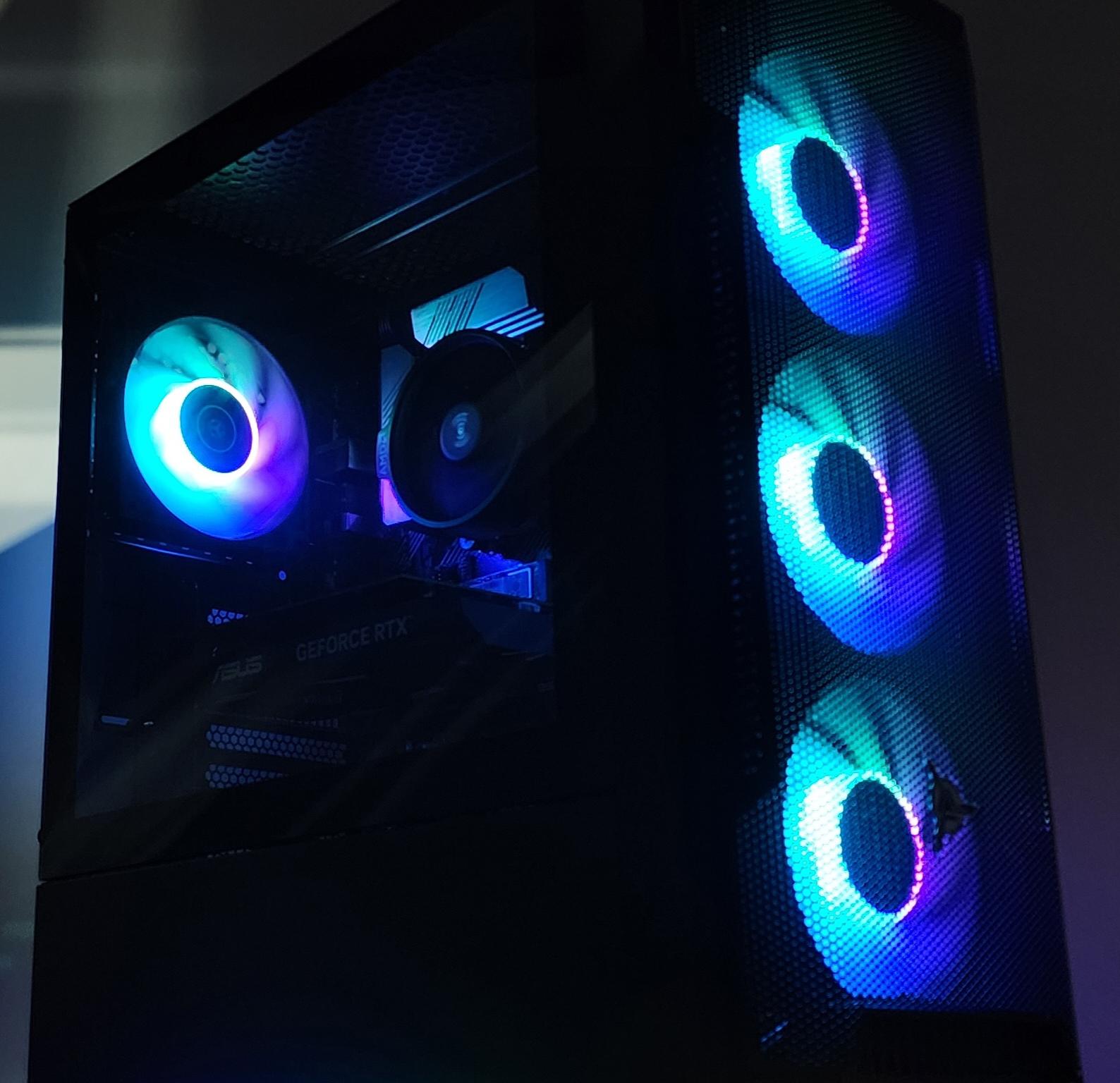 Gaming PC Ryzen 3 4100 16GB RAM 512GB SSD RTX 3050 6GB Windows 11 PC