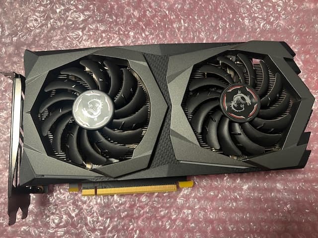 MSI GeForce GTX 1660 Ti Gaming X Overclocked Dual Fan 6GB GDDR6 PCIe 3.0 Graphics Card