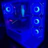 GAMING PC RYZEN 5 16GB NVIDIA GTX 1660 Super RGB Lighting RGB Fans Computer