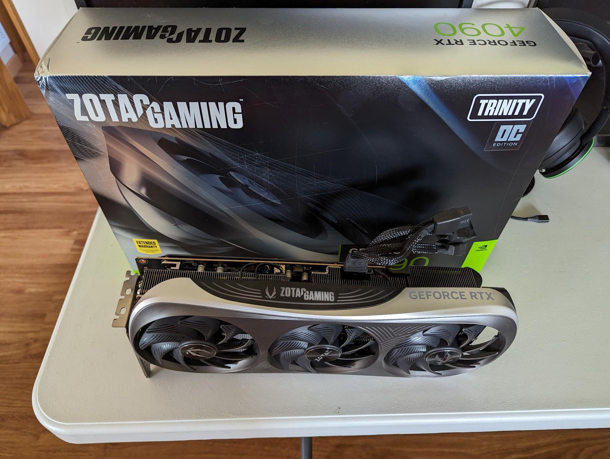 ZOTAC Gaming NVIDIA GeForce RTX 4090 Trinity OC 24GB