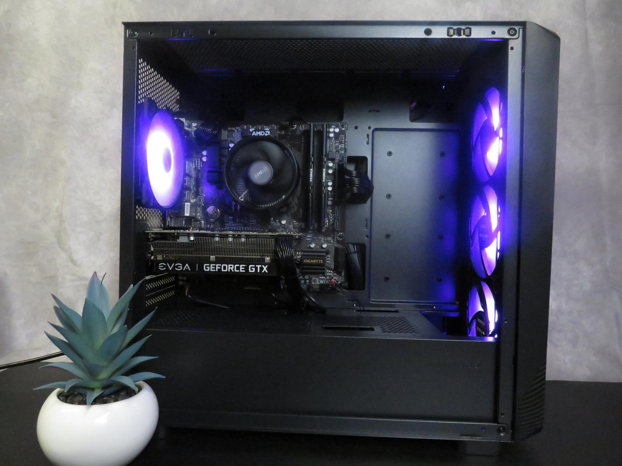 Imposing entry level gamer: Ryzen 5 5500 + EVGA GTX 1660 + 16 GB DDR4 + 1 TB NVME