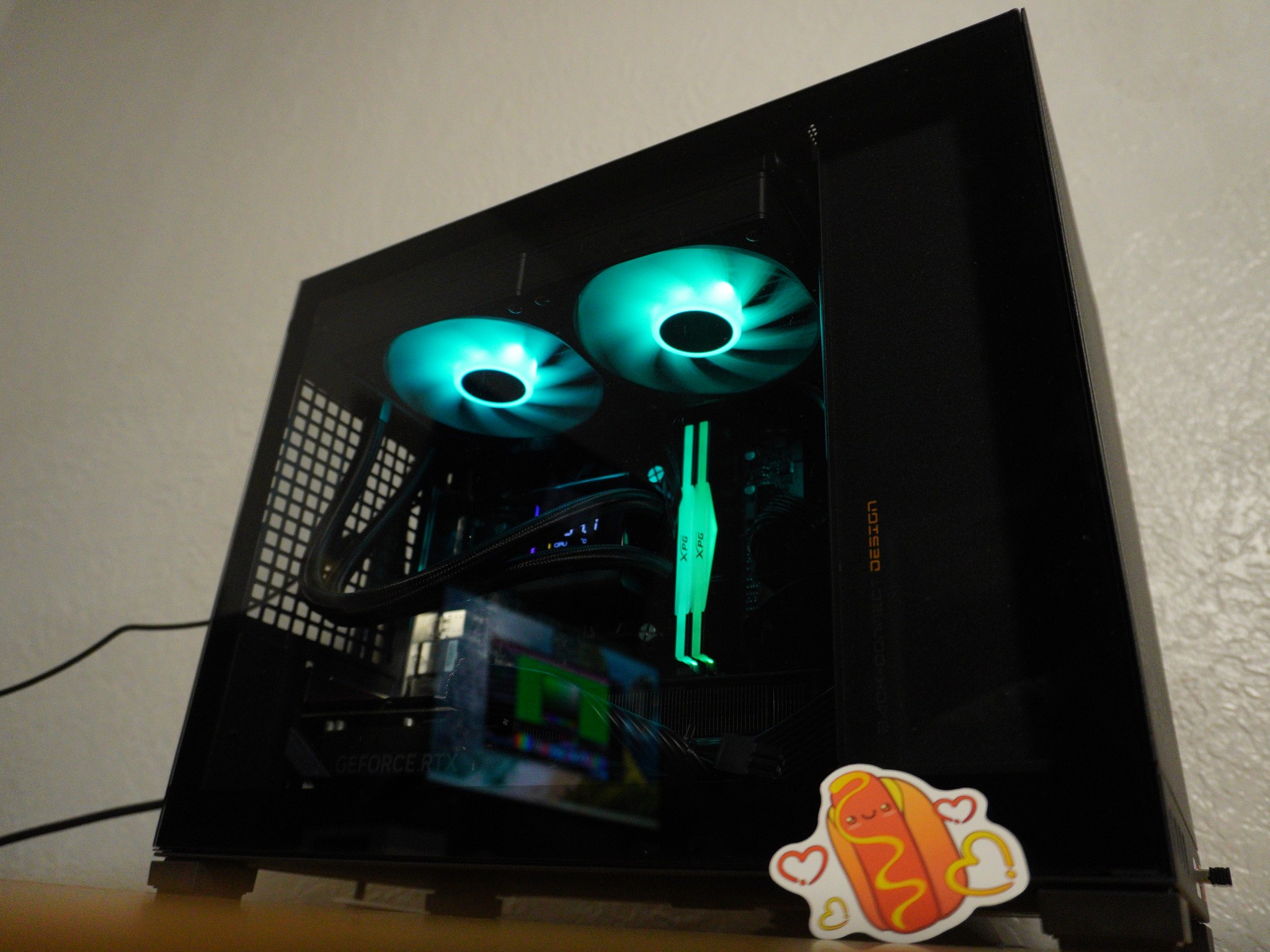 Squish Beast | RTX 5060 TI 8GB| RYZEN 5 7600X | 32GB DDR5 | 960GB 2.5 SSD | + Hotdog Sticker