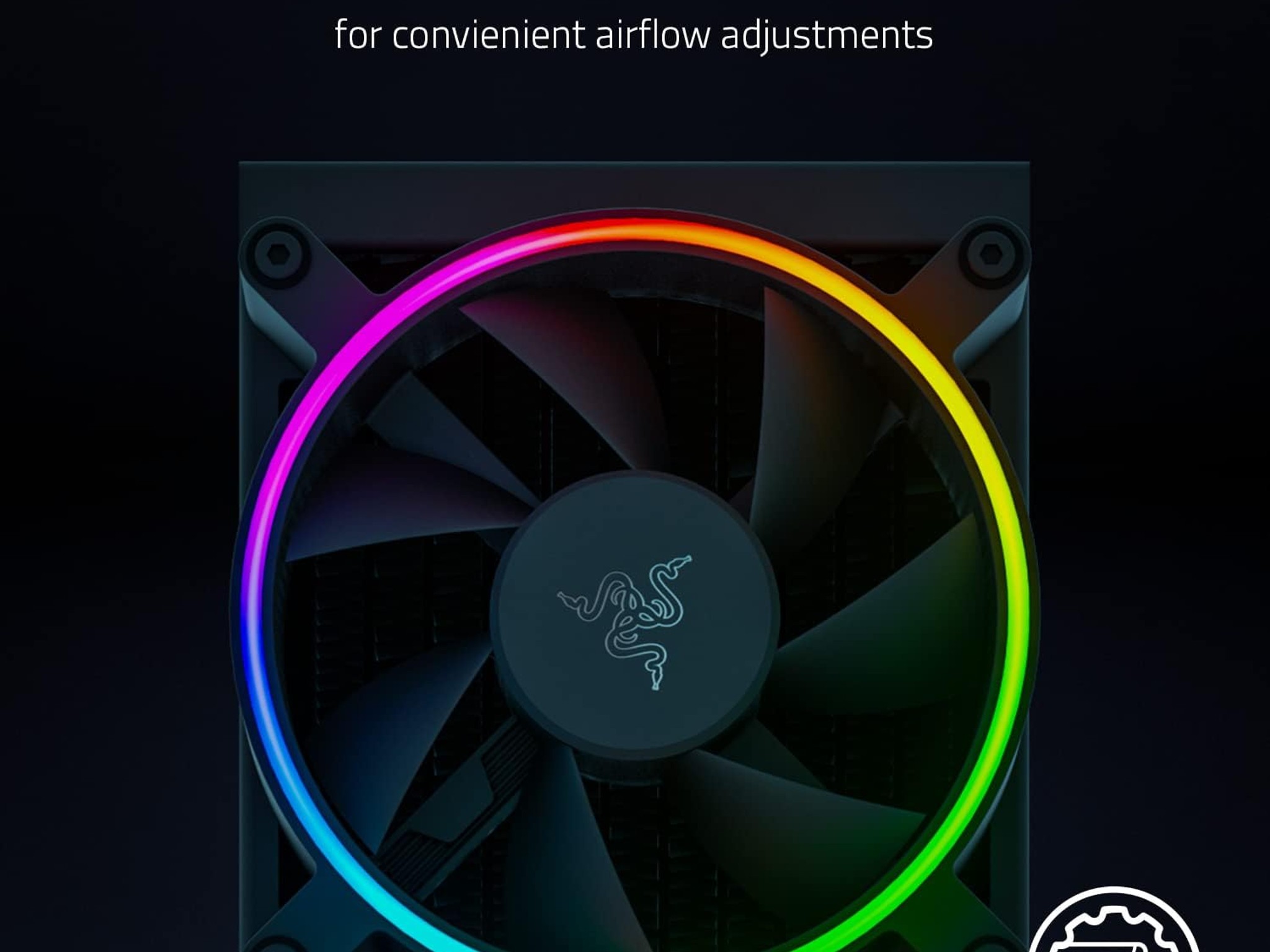 Razer Hanbo Chroma RGB AIO-  Intel LGA 115X Series, 2011, 1200, 1700, AM5 Compatible - 360MM