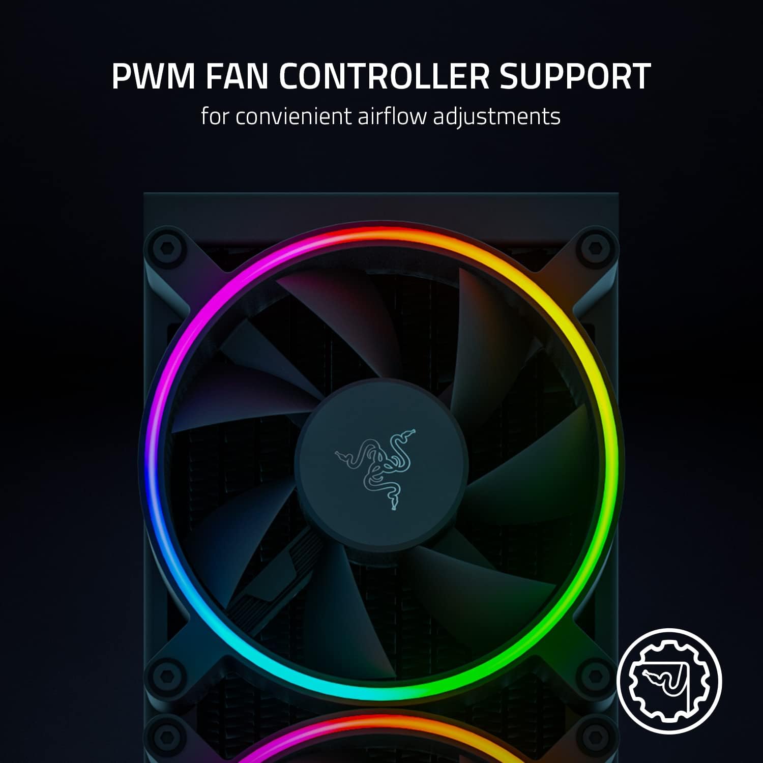 Razer Hanbo Chroma RGB AIO-  Intel LGA 115X Series, 2011, 1200, 1700, AM5 Compatible - 360MM