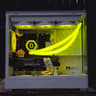 ⚜️White/Gold Custom Gaming PC • RTX 3070 Ti, Intel i7, 16GB RAM, 1TB SSD • Plug n' Play