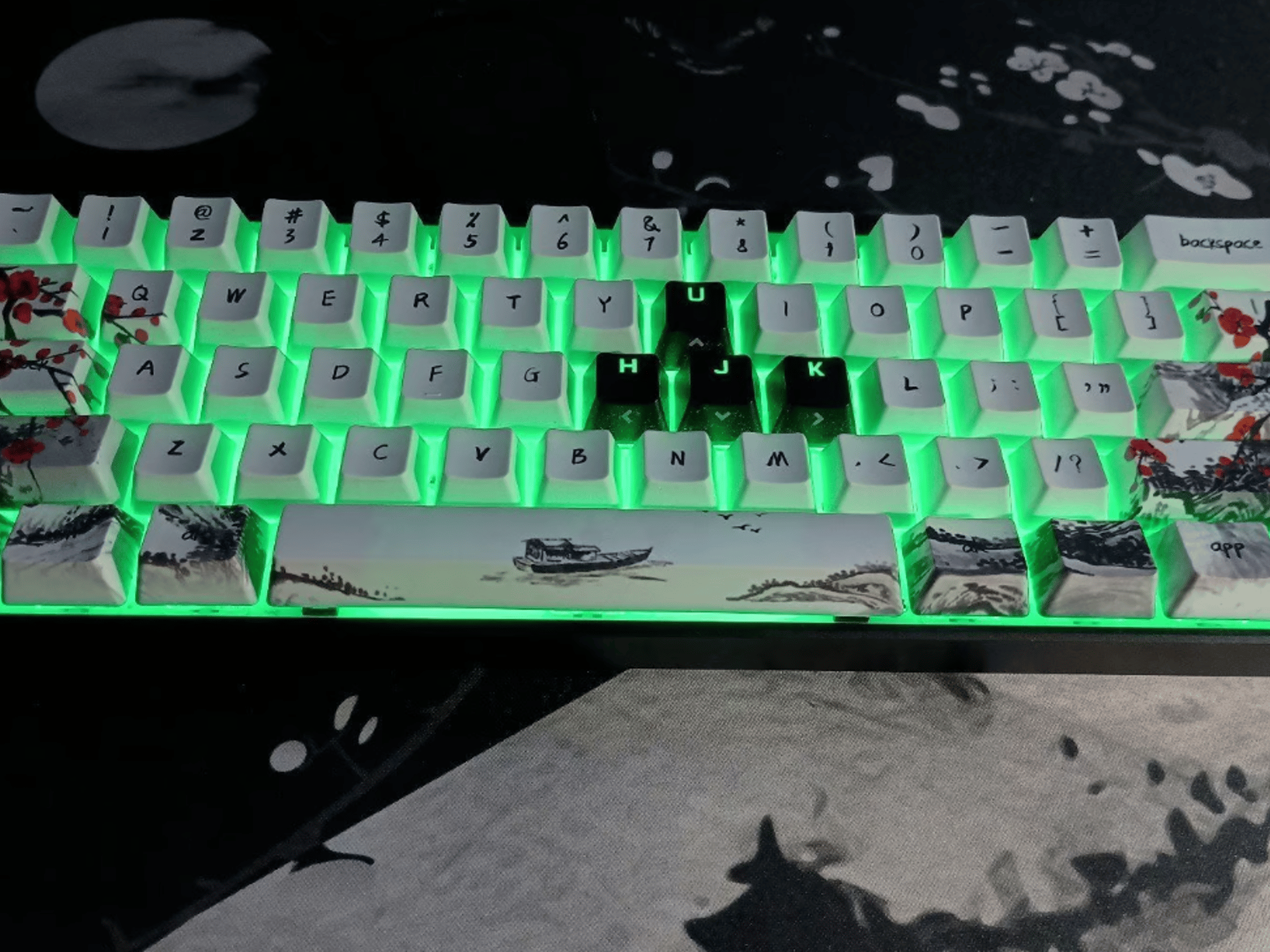 Corsair K65 RGB Mini-custom keycaps