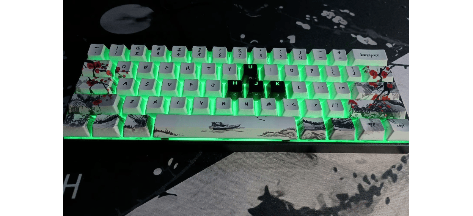 Corsair K65 RGB Mini-custom keycaps