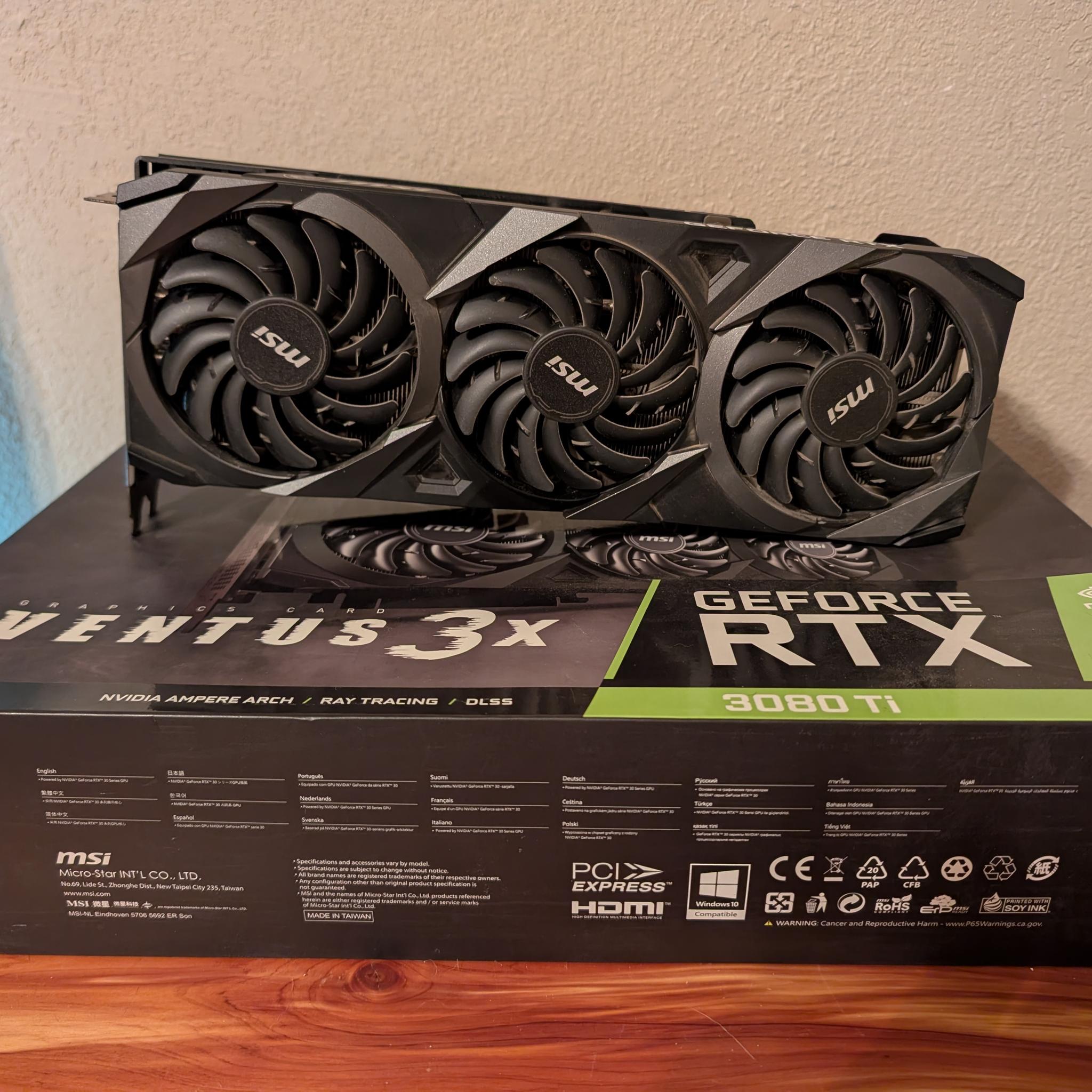 MSI Ventus 3X GeForce RTX 3080 Ti 12GB OC Edition – Clean & Tested