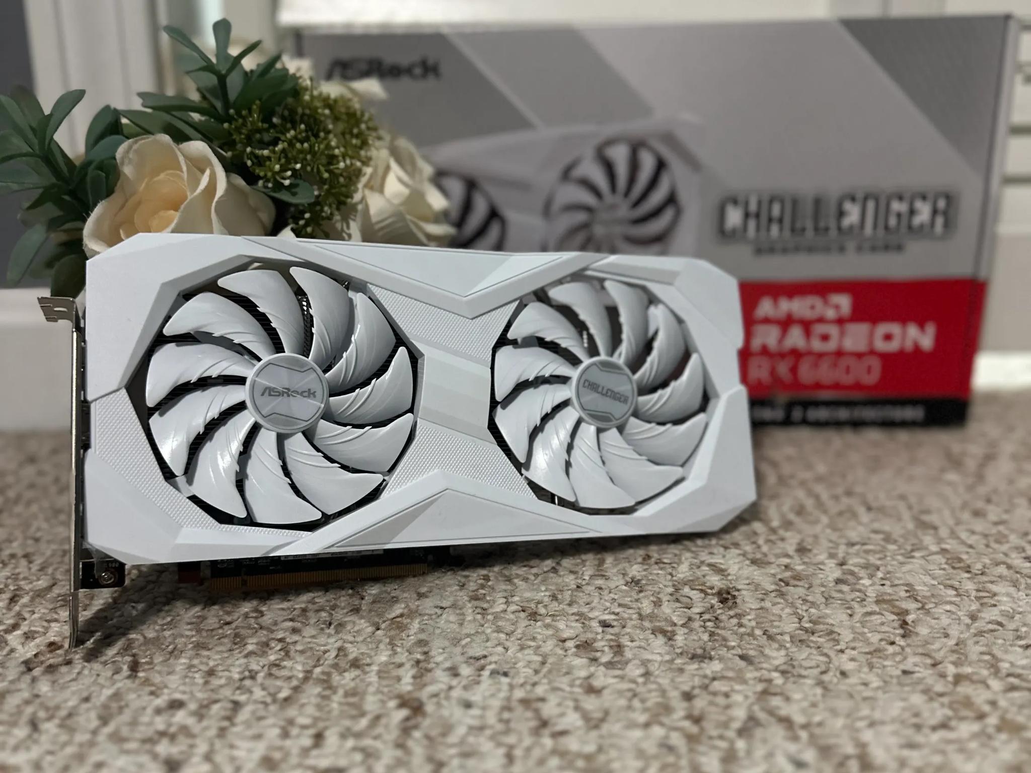 AMD Radeon RX 6600 8GB Graphics Card – High-Performance 1080p Gaming & Content Creation GPU