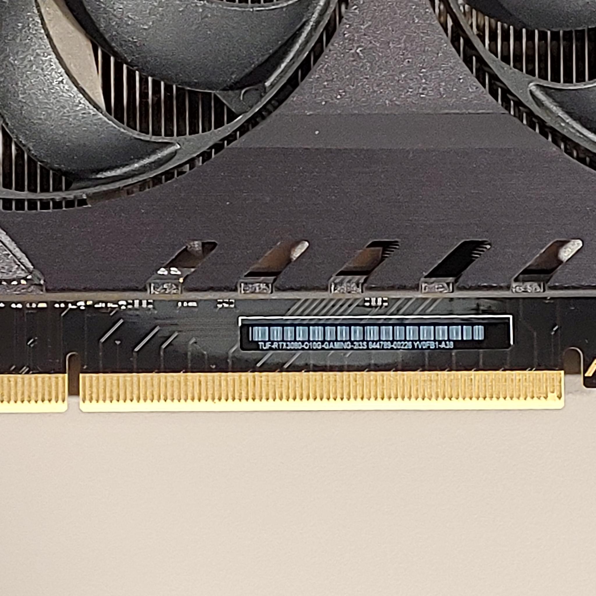 ASUS TUF Gaming RTX 3080 OC 10GB GDDR6X – Tested – Original Box