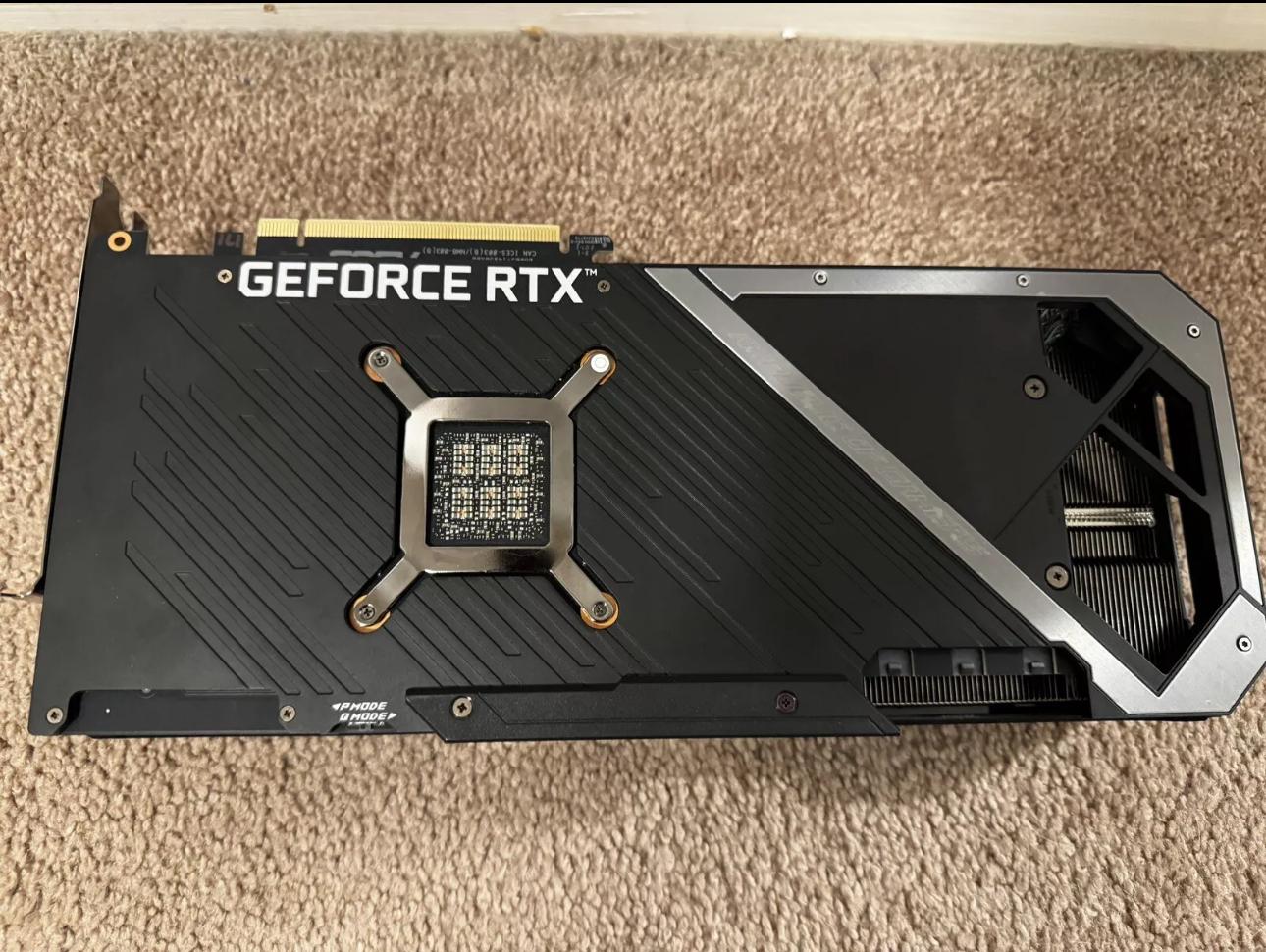 ASUS ROG Strix RTX 3080 10GB Gaming Graphics Card GPU