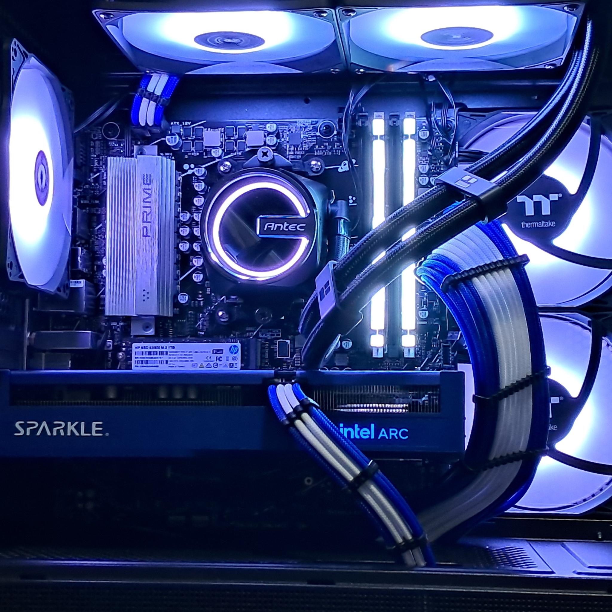 🟧🔵Ryzen/Arc Gaming PC🔵🟧 B570 10GB | Ryzen 5 8400F | 16GB DDR5 | 1TB NVMe SSD