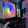 🤍 WHITE RGB GAMING PC | i5-13600KF + RTX 4060 | 16GB RAM | 1TB NVMe SSD