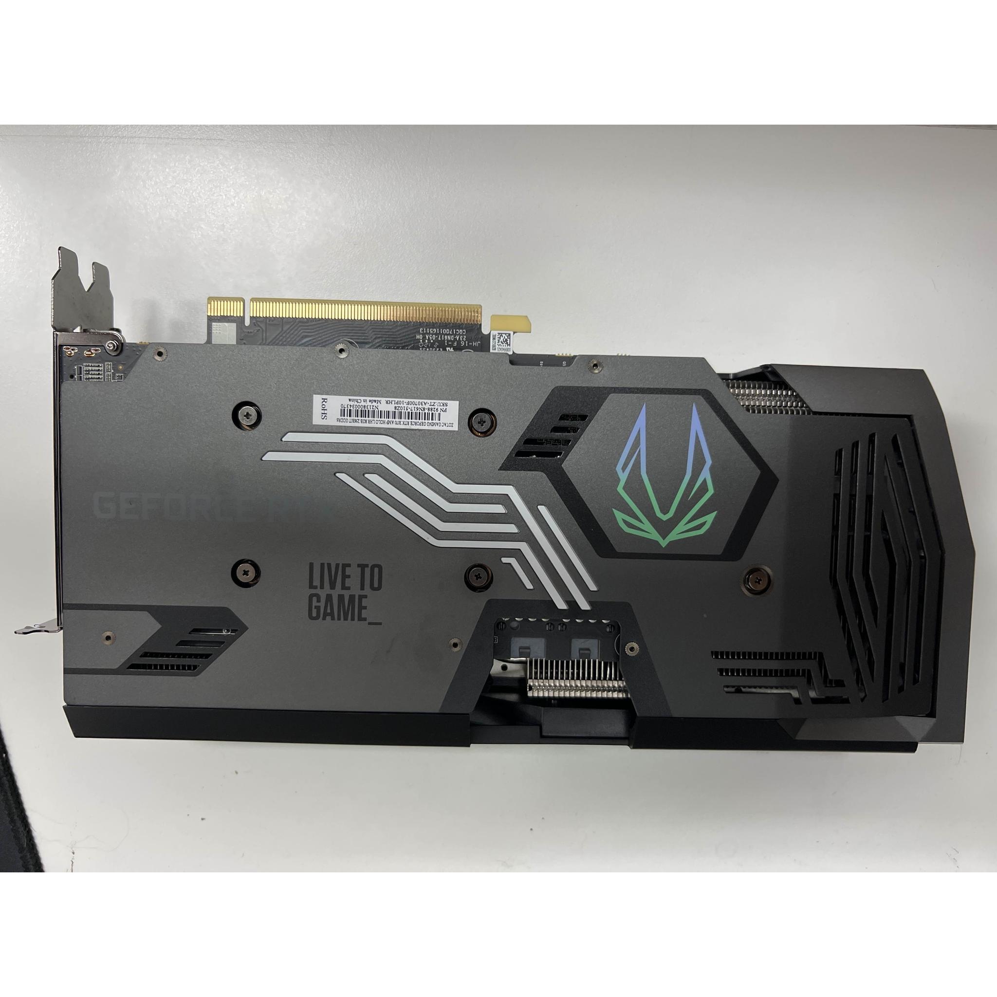 RTX 3070 8GB Zotac Amp Holo LHR
