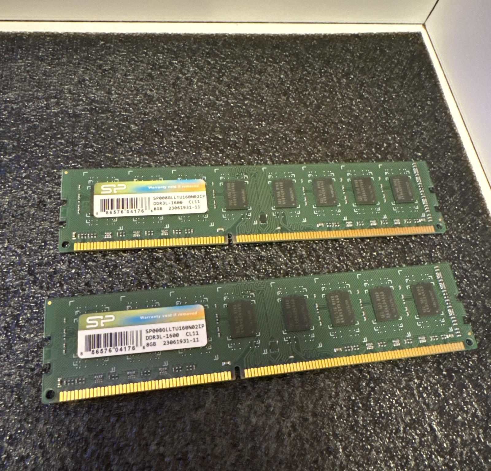 16GB (2x8GB) 1600Mhz DDR3